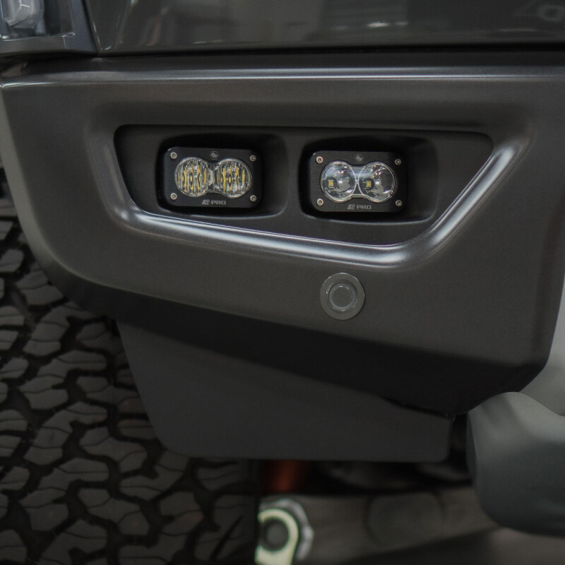 Ford Raptor Fog Light Pocket Kit - Baja Designs - S2 Pro - `21-`27